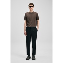 Lufian Evrıc Smart Erkek Chino Pantolon Slim Fit Siyah