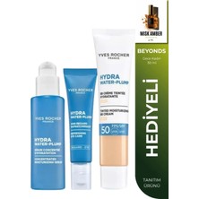 Yves Rocher Hydra Water Pump Nem Bakım Seti 3'lü Açık Seçenek Serum 30 ml Göz Kremi 15 ml Bb Krem SPF50 40 ml