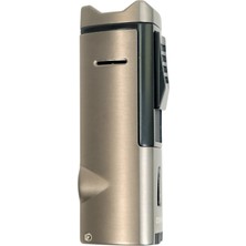 Cohiba Gunmetal Üç Torch Puro Çakmak CCM0814