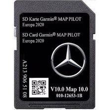 OEM Garmin Map Pilot SD Kart 2020 Türkiye ve Avrupa Haritası Mercedes Araç Modeli İçin