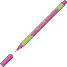 Schneider Fineliner 0,4 mm Pembe Kalem 1 Adet Üçgen Lastikli Namlu ile Kullanıma Uygun