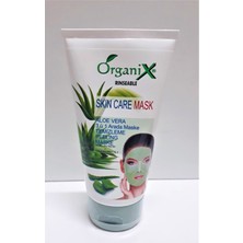 Organix Aloe Vera 3ü1 Arada Temizleme Peeling Maske 150 ml Tüm Cilt Tipleri İçin Aydınlatıcı