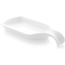 Güral Porselen Açık Bufe 46 Cm Kayık Tabak