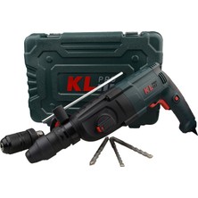 KL Pro KLPM2603 850Watt Profesyonel SDS-Plus Çift Mandren Kırıcı/Delici 3,2J Darbe Gücü