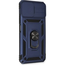 Colezium Mi 11 Lite Kılıf Pars Lens Yüzüklü  - Lacivert