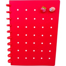 Elit Crotus B5 Disk Spralli Defter Neon Pembe