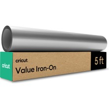Cricut Crıcut 2012083 Ekonomik Iron On 30.5cm x 1.5m Gümüş