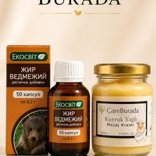Çare Burada Çareburada Ekocbit Ayı Yağı 50 ml & Çareburada Kuyruk Yağlı Masaj Kremi 100 ml