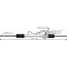 İTHAL Toyota Corolla 1988-2000 AE100 AE101 Hidrolik Direksiyon Kutusu