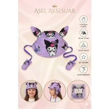 Asel Aksesuar Kulak Korumalı Bağcıklı Sevimli Karakter Baskılı Çocuk Kova Şapka Farklı Renk Seçenekli