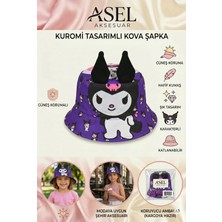 Asel Aksesuar Kulaklı Sevimli Karakter Baskılı Çocuk Kova Şapka Farklı Renk Seçenekli