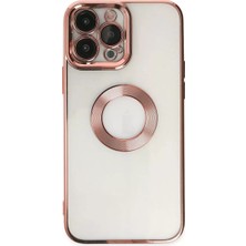 Prativas Iphone 14 Kılıf Slot Silikon - Gold