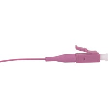 Alfafonet Lc/pc Multimode Tight Buffer Om4 1 Metre Fiber Optik Pigtail 1 Paket - 10 Adet
