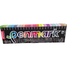 Penmark Fosforlu Kalem 24'lü Süper Kutu
