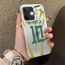 HONTINGA Oppo A5 Pro 5g ile Uyumlu Kılıf Silikon Kenar Sert Arka Kamera Koruyucu Basitlik Anti Düşme Kamera Korumalı Neymar Desen Couple Telefon Kılıfı Kadın ve Erkek Için Uygundur K1-1341