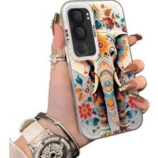 HONTINGA Vivo Y31 5g ile Uyumlu Kılıf Silikon Kenar Sert Arka Kamera Koruyucu Basitlik Anti Düşme Kamera Korumalı Fil Desen Couple Telefon Kılıfı Kadın ve Erkek Için Uygundur K1-1342
