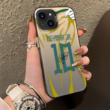 HONTINGA iPhone 13 Mini ile Uyumlu Kılıf Silikon Kenar Sert Arka Kamera Koruyucu Basitlik Anti Düşme Kamera Korumalı Neymar Desen Couple Telefon Kılıfı Kadın ve Erkek Için Uygundur K1-1341