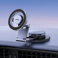 UGREEN MagSafe Manyetik Araç Telefon Tutucu 360 Derece Döndürülebilir Metal Malzeme ile Uyumlu 45577 LP865