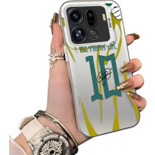 HONTINGA Oppo Find X9 Pro 5g ile Uyumlu Kılıf Silikon Kenar Sert Arka Kamera Koruyucu Basitlik Anti Düşme Kamera Korumalı Neymar Desen Couple Telefon Kılıfı Kadın ve Erkek Için Uygundur K1-1341