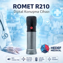 Romet R210 Ultra Hafif Dijital Ses ve Ton Ayarlı Elektrolarenks Konuşma Cihazı