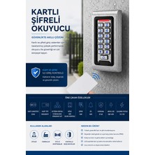 Linas Kartlı Şifreli Kart Okuyucu Metal Proximitiy Dış Ortam