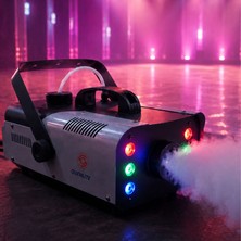 Quenlite QL-1200RGB LED Işıklı Sis Makinası 1200 Watt Uzaktan Kumandalı
