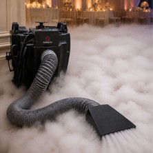 Quenlite QL-5000 Kuru Buz Sis Bulut Duman Makinesi Alçak Zemin Sis Efekti 5000 Watt