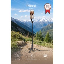 Torima Tripod Çok Amaçlı Kumandalı Selfie Çubuğu L20 Siyah