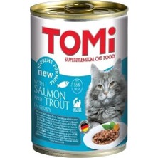 Tomi Kedi Somonlu Alabalıklı Yaş Mama 400g