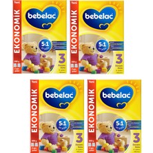 Bebelac 3 Devam Sütü 800 gr 4 Adet