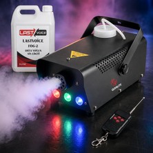 Quenlite QL-700RGB-LK 700 Watt Güçlü LED Işıklı Sis Makinası Kumanda ile 5 lt Likitli