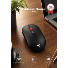 Torima Mouse Çift Modlu Sessiz Kablosuz Fare TM18 Siyah