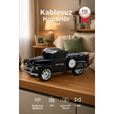 Torima Bluetooth Hoparlör Pickup Araba Güneş Enerjili Speaker D54 Siyah