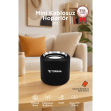 Torima Bluetooth Kablosuz Taşınabilir Hoparlör D12 Siyah