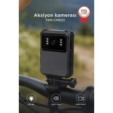 Torima Aksiyon Kamerası Wifi Gece Görüşlü Cep Güvenlik Kamerası CMR23 Siyah