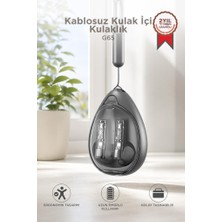 Torima Bluetooth Kulaklık Kulak İçi Stereo Kablosuz Kulaklık G65 Siyah