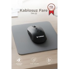 Torima Kablosuz Mouse Usb Alıcılı Fare TM22 Siyah