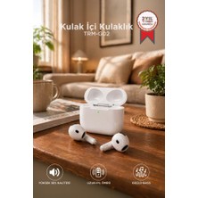 Torima Bluetooth Kulaklık Kulak İçi Anc Kablosuz Kulaklık TRM-GO2 Beyaz