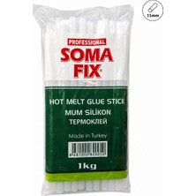 SomaFix 11 mm Mum Silikon 1 kg Hot Melt Glue Stick