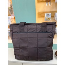 CtStore Kadın Kahvetengi Kapitone Baget Çanta