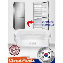 CloudParts Samsung RL4323RBASP ile Uyumlu Buzdolabı Dondurucu Bölüm Orta Çekmecesi