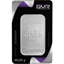 None 50 Gram Külçe Gümüş