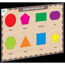 Sinerjim CAAHS-3204 CA GAMES AHŞAP GEOMETRİK ŞEKİLLER BUL-TAK