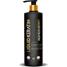 Liquid Keratin Sülfatsız Tuzsuz Besleyici Doğal Keratin Şampuanı (350ML) - Dökülme Önleyici Güçlendirici