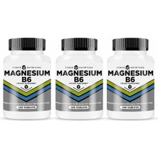 Force Nutrition Magnezyum B6 120 Tablet 3 Kutu