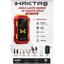 Haktaş Akülü Lastik Şişirme ve Takviye Cihazı 8.000MAH