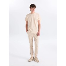 Altınyıldız Classics Bej Erkek Slim Fit Pantolon ACE001262040