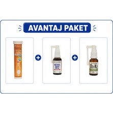 Orbi Vital Avantaj Paket C VITAMINI+D3K2+B12