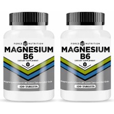 Force Nutrition Magnezyum B6 120 Tablet 2 Kutu