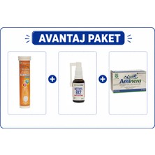 Orbi Vital Avantaj Paket AMINER+B12+C Vitamini